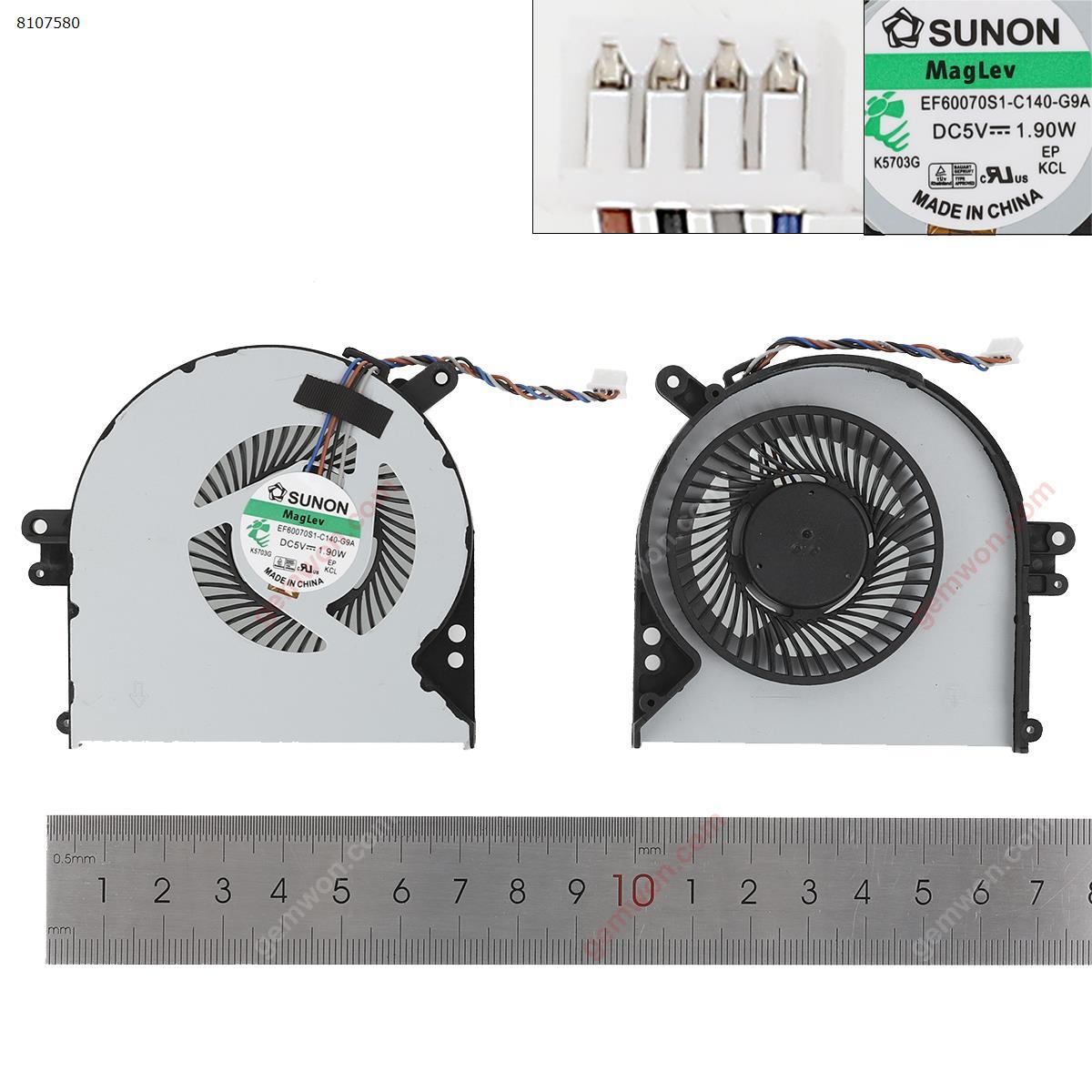 Picture of New Replacement CPU Cooling Fan For HP Probook 640 645 G2（High Copy） N/A Layout