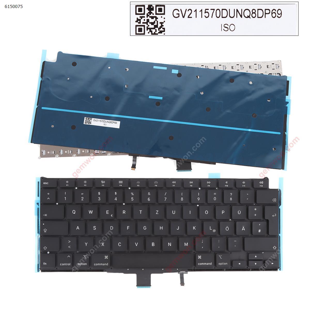 Picture of New Replacement Laptop Keyboard For APPLE Macbook Pro A2179 BLACK(with  Backlit) GR Layout