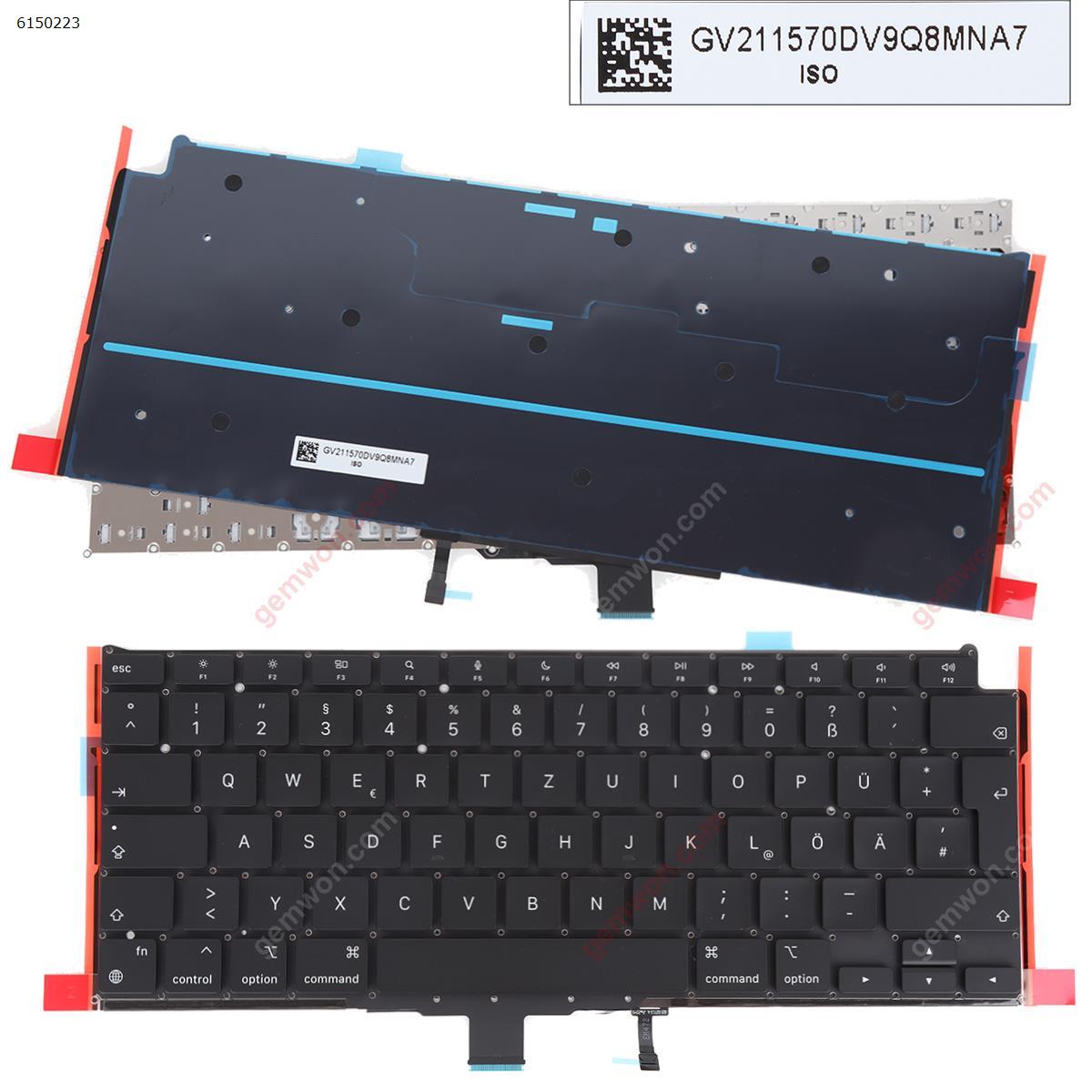 Picture of New Replacement Laptop Keyboard For APPLE Macbook Pro A2337 BLACK (With Backlit Board) GR Layout
