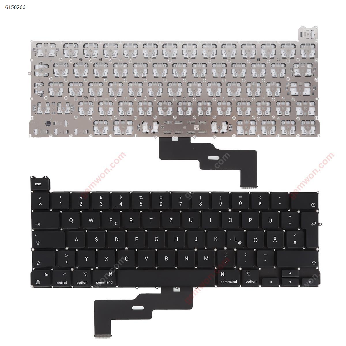 Picture of New Replacement Laptop Keyboard For APPLE Macbook Pro A2338 BLACK (without Backlit) GR Layout
