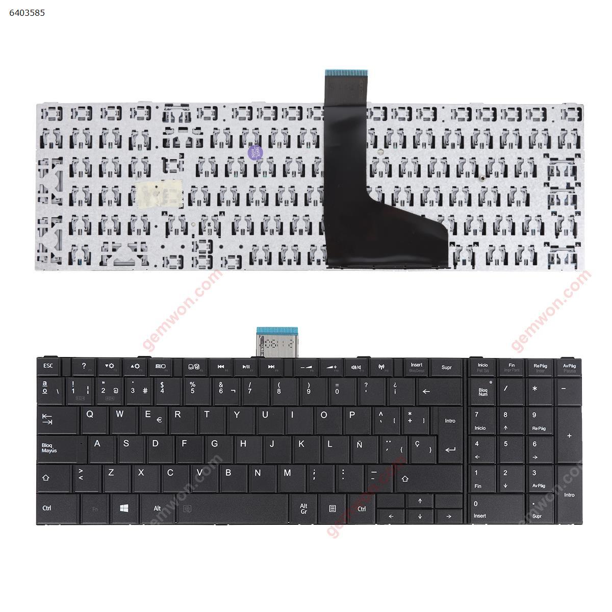 Picture of New Replacement Laptop Keyboard For TOSHIBA C50 C55D BLACK(For Win8) SP Layout