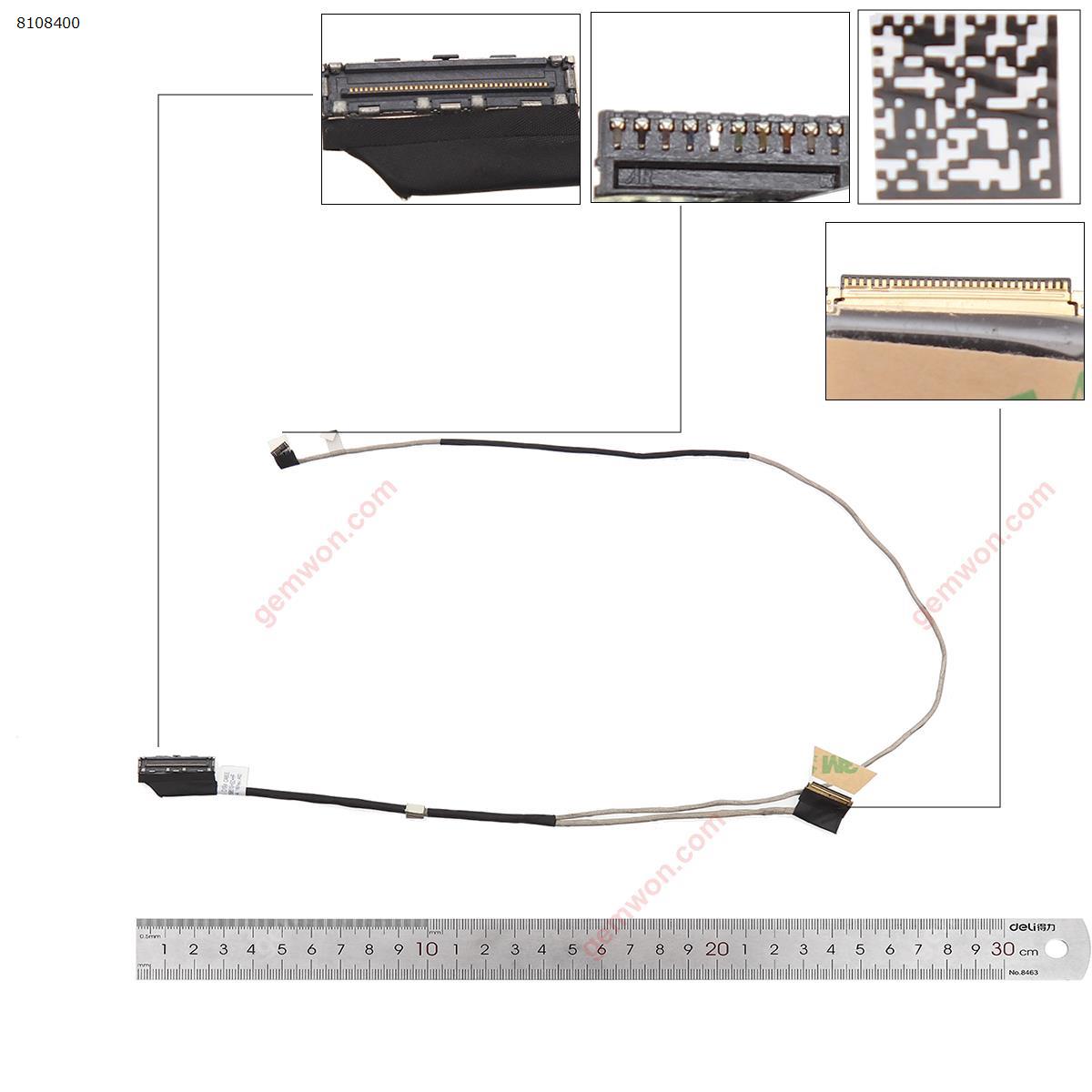 Picture of New LCD Display Screen Cable Replacement  For HP 850 G3 755 G3 ZBOOK 15U G3,30Pin, Without Touch