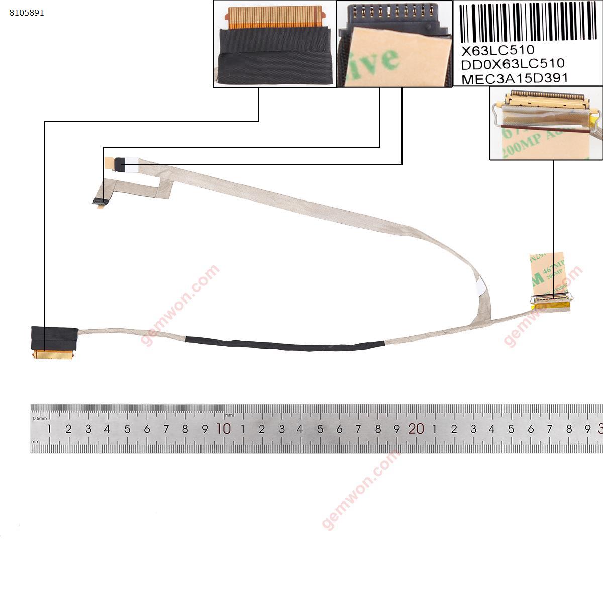 Picture of New LCD Display Screen Cable Replacement  For HP  ProBook 450 G3 455 G3  With Touch dd0x63LC510 With Touch，ORG