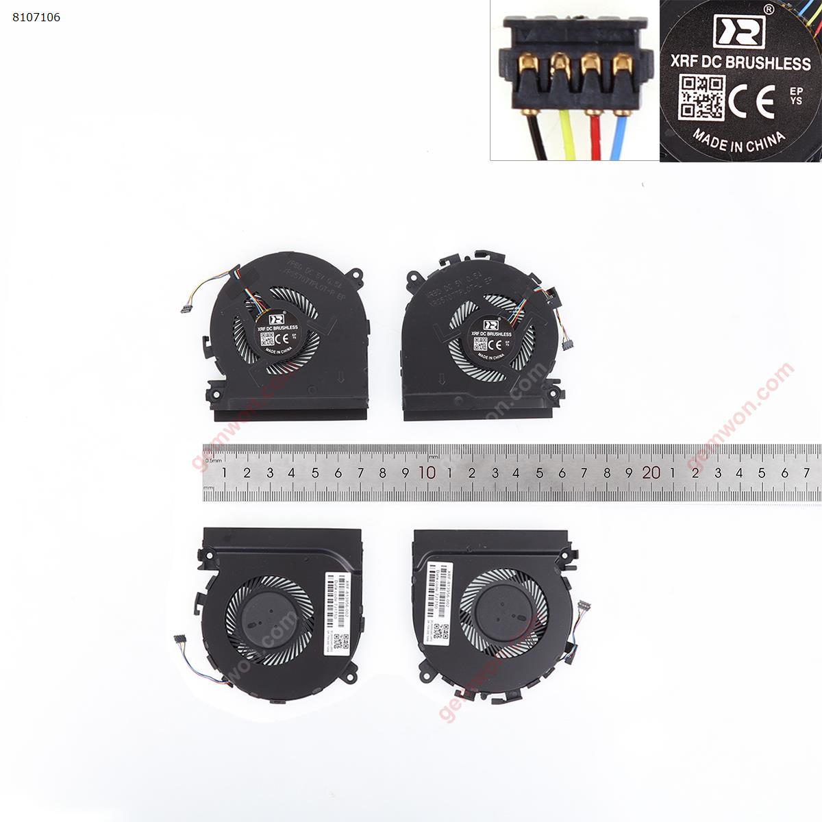 Picture of New Replacement CPU Cooling Fan For HP Spectre X360 15-CH 15-CH011dx（L+R,High Copy） N/A Layout