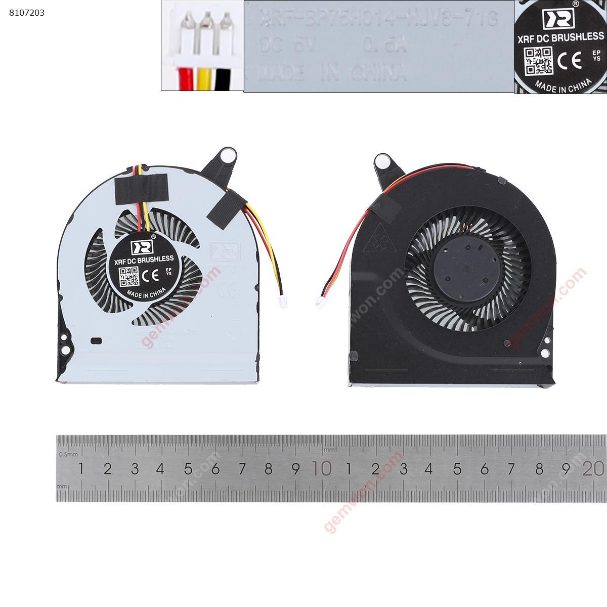 Picture of New Replacement CPU Cooling Fan For ACER V3 V3-731 V3-731G V3-771 V3-772G （HIGH COPY）. N/A Layout