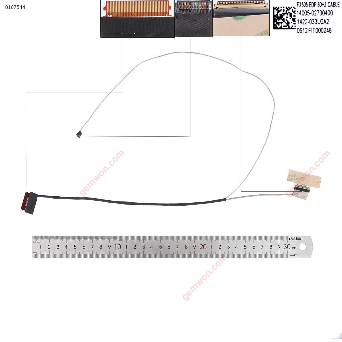 Picture of New LCD Display Screen Cable Replacement  For ASUS  Fx86 Fx86F Fx505du/DT/DY Fx505gd/ge/gm  30Pin.