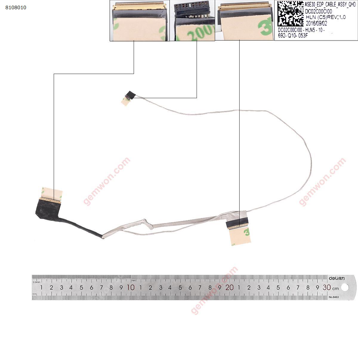 Picture of New LCD Display Screen Cable Replacement  For HP ENVY 13-d TPN-C120  30pin.