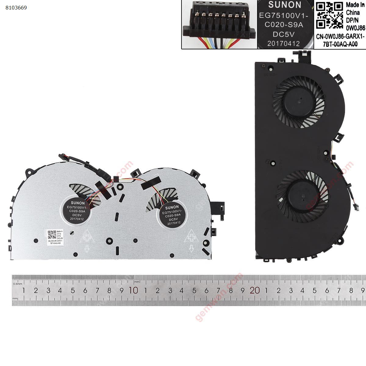 Picture of New Replacement CPU Cooling Fan For Lenovo Y520-15IKBM R720-15IKBN ( 1050Ti Graphics card)High Copy. N/A Layout