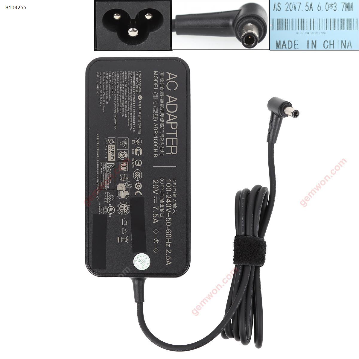 Picture of ASUS 20V 7.5A 150W Φ6.0*3.7MM（High Copy）