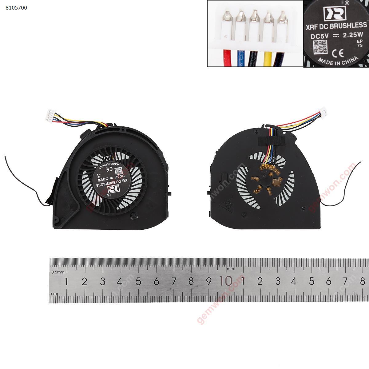 Picture of New Replacement CPU Cooling Fan For Lenovo THINKPAD T440 T450 Fan Cooling Single Fan（High copy）. N/A Layout
