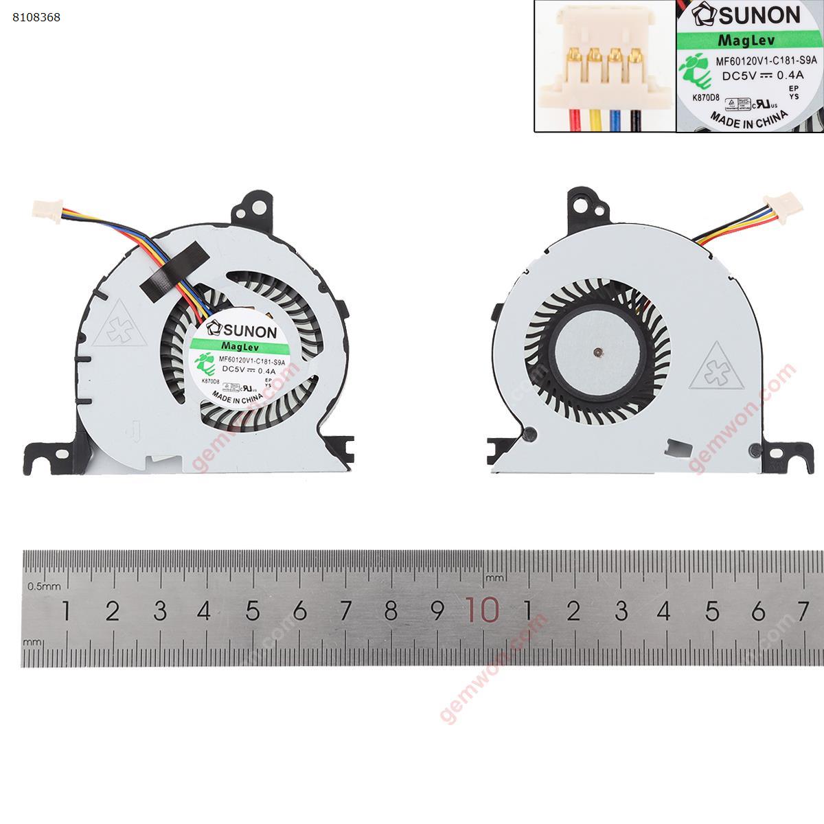 Picture of New Replacement CPU Cooling Fan For DELL Latitude E7240（For CPU fan，High copy）. N/A Layout