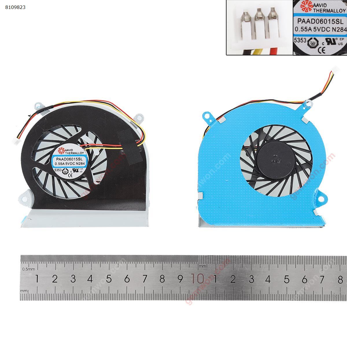 Picture of New Replacement CPU Cooling Fan For MSI GE60 MS-16GA MS-16GC（high copy). N/A Layout
