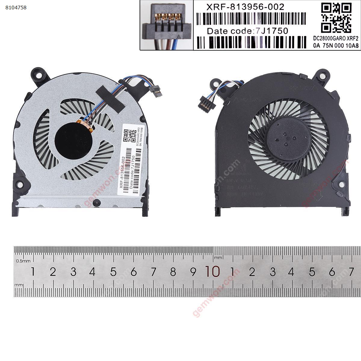 Picture of New Replacement CPU Cooling Fan For HP 14-BS 14Q-BU 14-BW 246 G6 240 G6 TPN-Q187 CPU Fan 925352-001(High copy). N/A