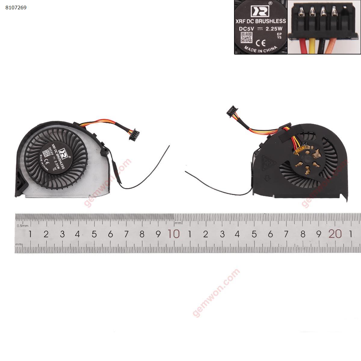 Picture of New Replacement CPU Cooling Fan For Lenovo T440S T450S CPU fan radiator integrated display single fan.（High copy）. N/A Layout