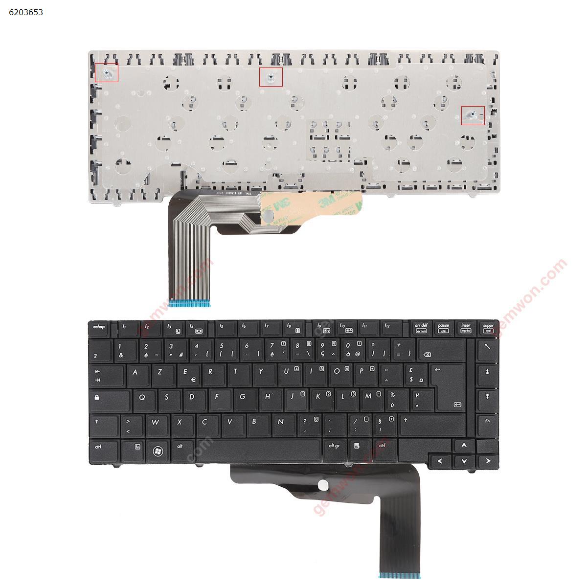 Picture of New Replacement Laptop Keyboard For HP EliteBook 8440P 8440W BLACK(Without Point stick) OEM FR Layout