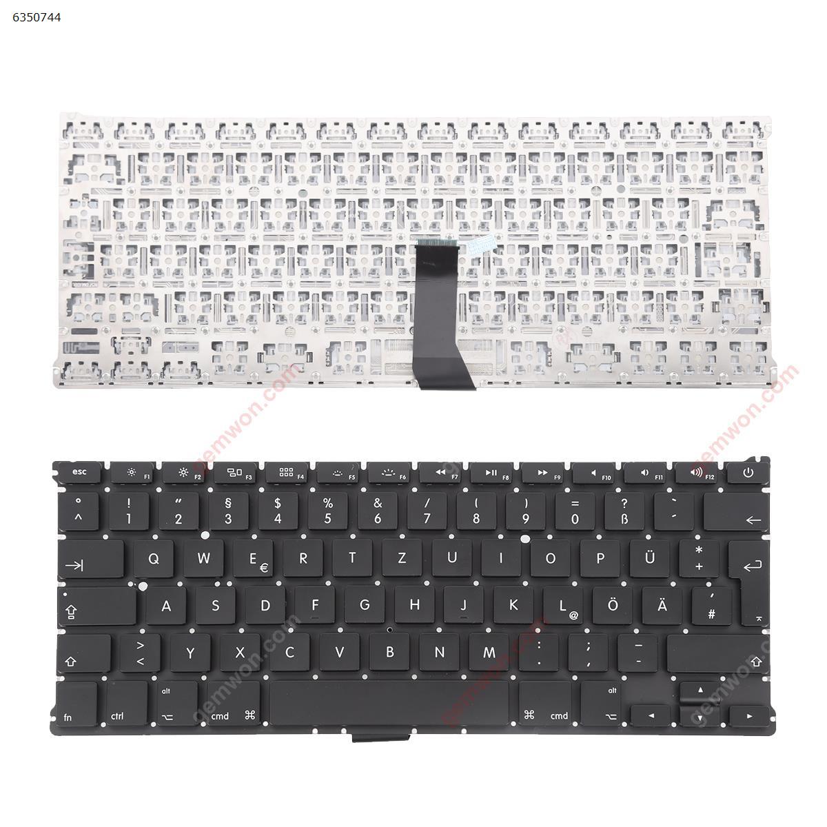 Picture of New Replacement Laptop Keyboard For APPLE Macbook Air   A1369   A1466   A1405   MC965  MC966  MC503  MC504 13" BLACK(without Backlit) GR Layout