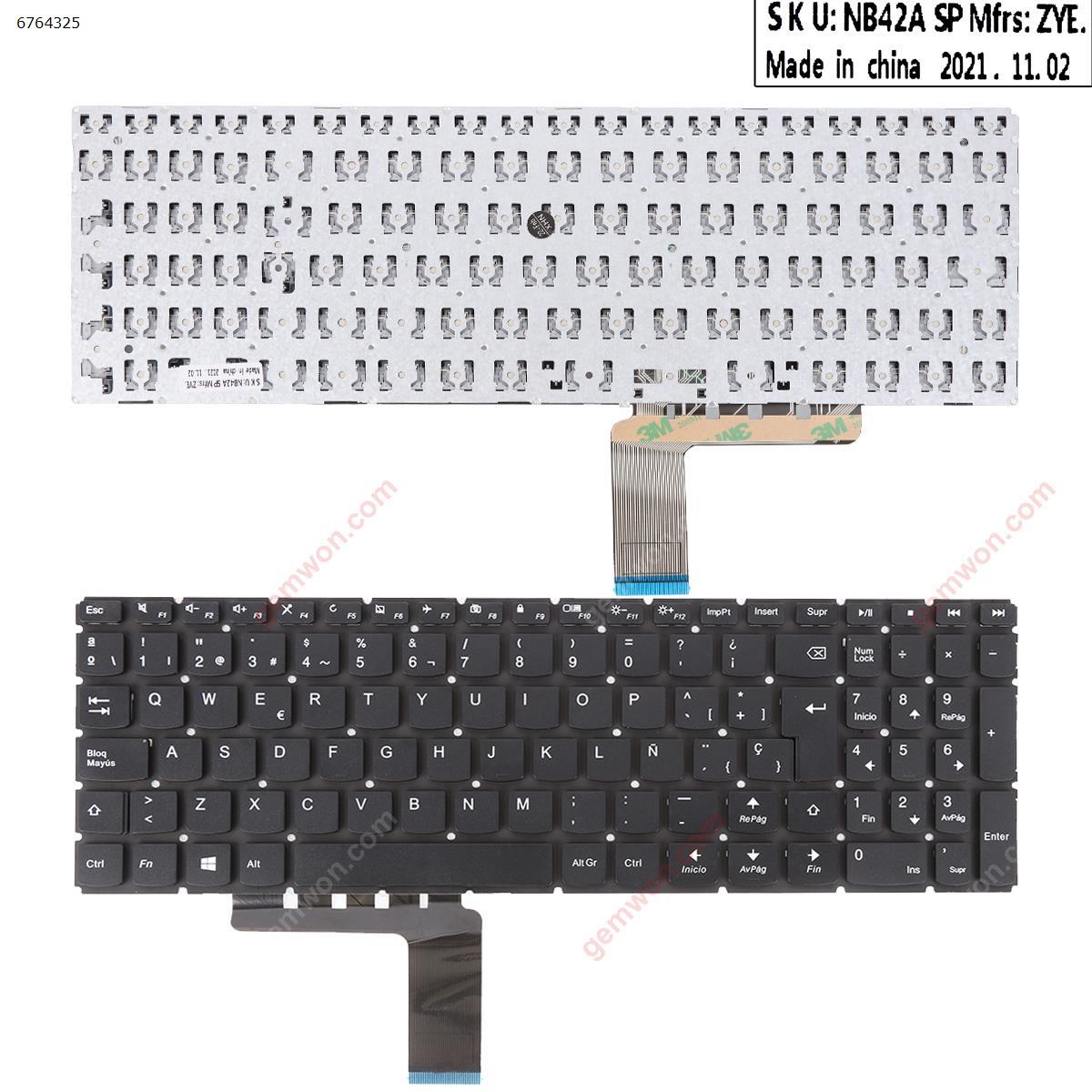 Picture of New Replacement Laptop Keyboard For LENOVO Ideapad 310-15 BLACK win8(Without FRAME) SP Layout