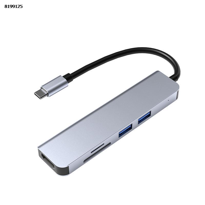 Picture of Multifunctional USB C Hub notebook 5 in 1 USB3.0 interface Aluminum alloy type-c docking station