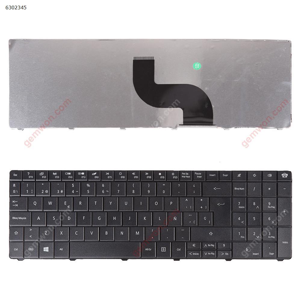 Picture of New Replacement Laptop Keyboard For GATEWAY NE BLACK/ Packard Bell EASYNOTE LE11 BLACK(For Win8 OS) SP Layout