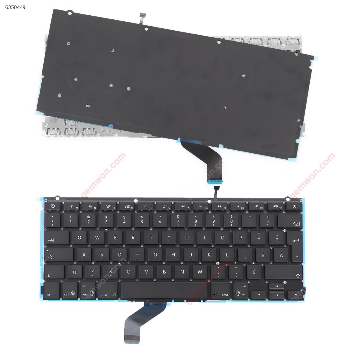 Picture of New Replacement Laptop Keyboard For APPLE Macbook A1425 BLACK(With Backlit Board) CA/CF Layout