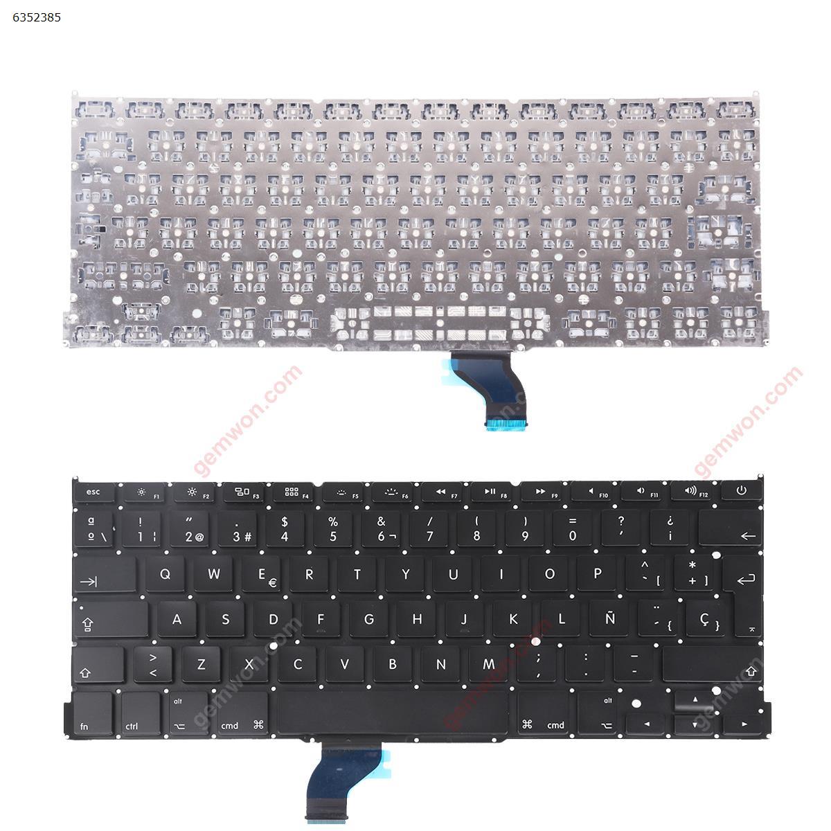 Picture of New Replacement Laptop Keyboard For APPLE MacBook Pro A1502 BLACK(without Backlit) SP Layout