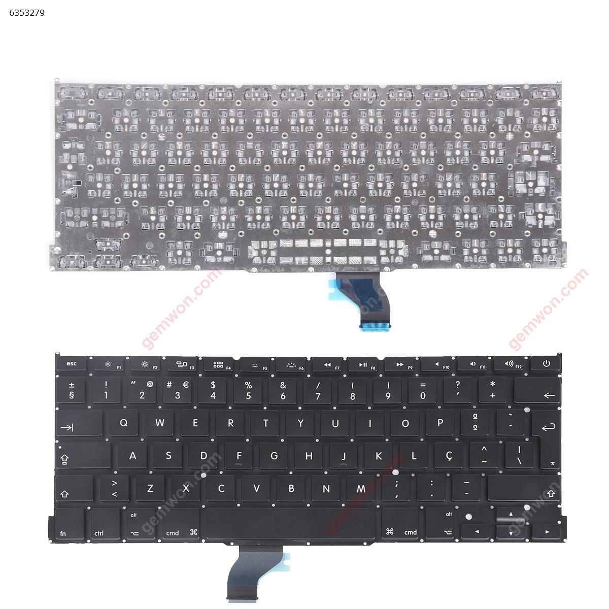 Picture of New Replacement Laptop Keyboard For APPLE MacBook Pro A1502 BLACK(without Backlit) PO Layout