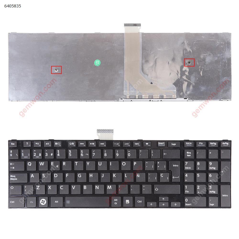 Picture of New Replacement Laptop Keyboard For TOSHIBA C55-A GLOSSY FRAME BLACK SP Layout