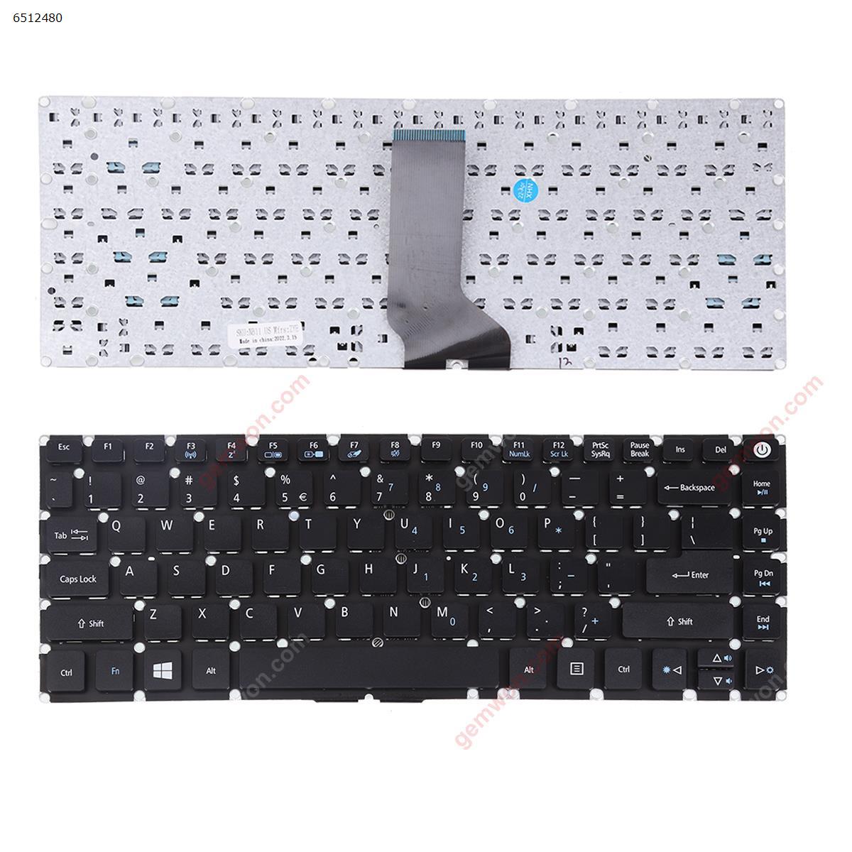 Picture of New Replacement Laptop Keyboard For Acer Aspire E5-473 E5-422 E5-422G K4000 E5-474G E5-475G E5-491G US Layout
