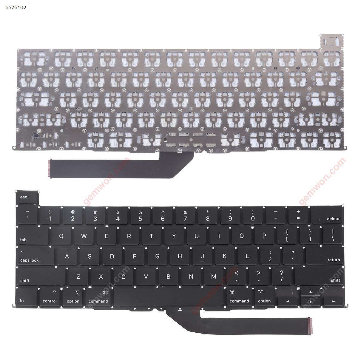 Picture of New Replacement Laptop Keyboard For APPLE Macbook Pro A2141 BLACK(without Backlit) US Layout