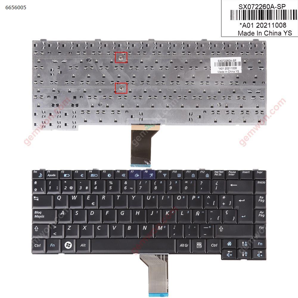 Picture of New Replacement Laptop Keyboard For SAMSUNG R60 BLACK SP Layout