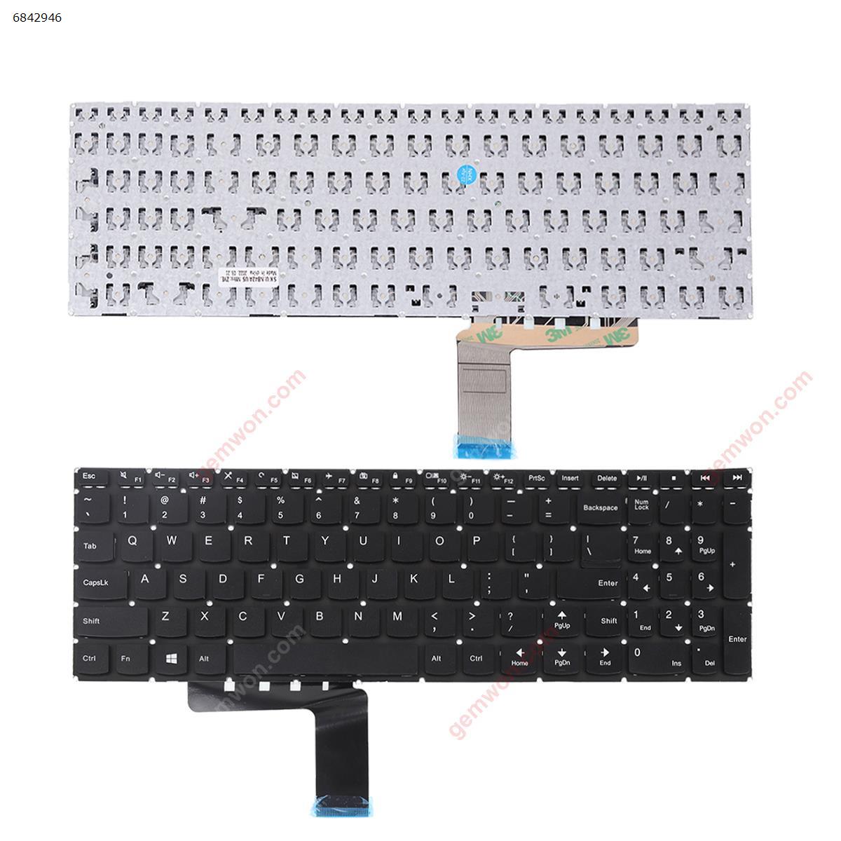 Picture of New Replacement Laptop Keyboard For LENOVO Ideapad 310-15 BLACK win8(Without FRAME) US Layout