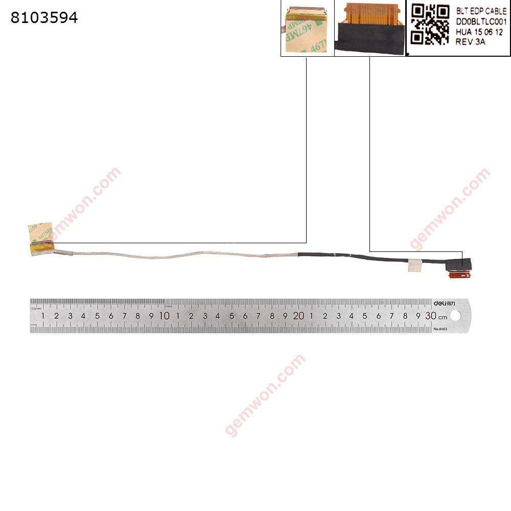 Picture of New LCD Display Screen Cable Replacement  For New Toshiba C55-C C55T-C L50-C L50D-C L55-C P55T-C LCD LED VIDEO CABLE 30 PIN