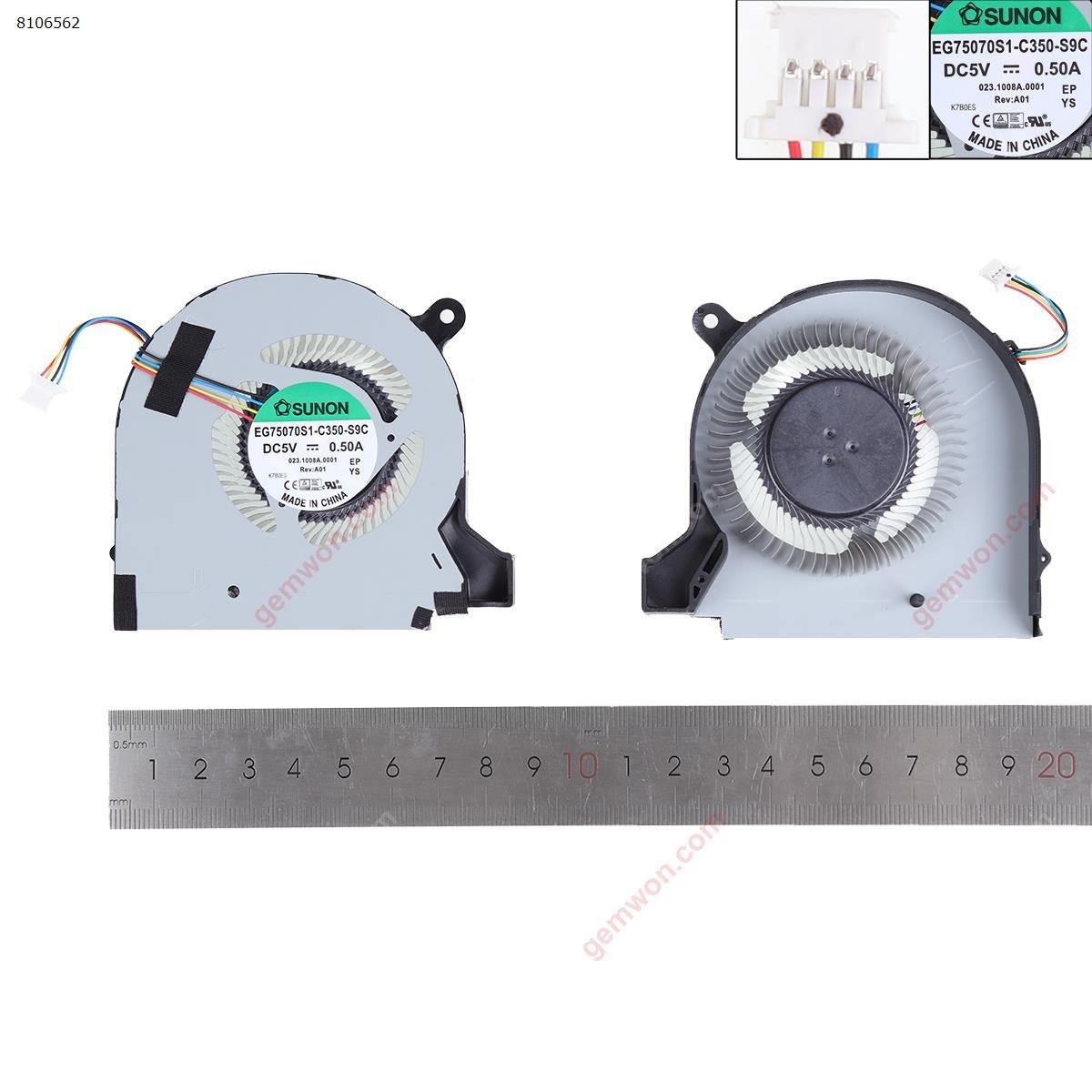 Picture of New Replacement CPU Cooling Fan For ACER Nitro V17 VN7-793G V15 VN7-593G GPU Fan（Metal fan blade）. N/A Layout