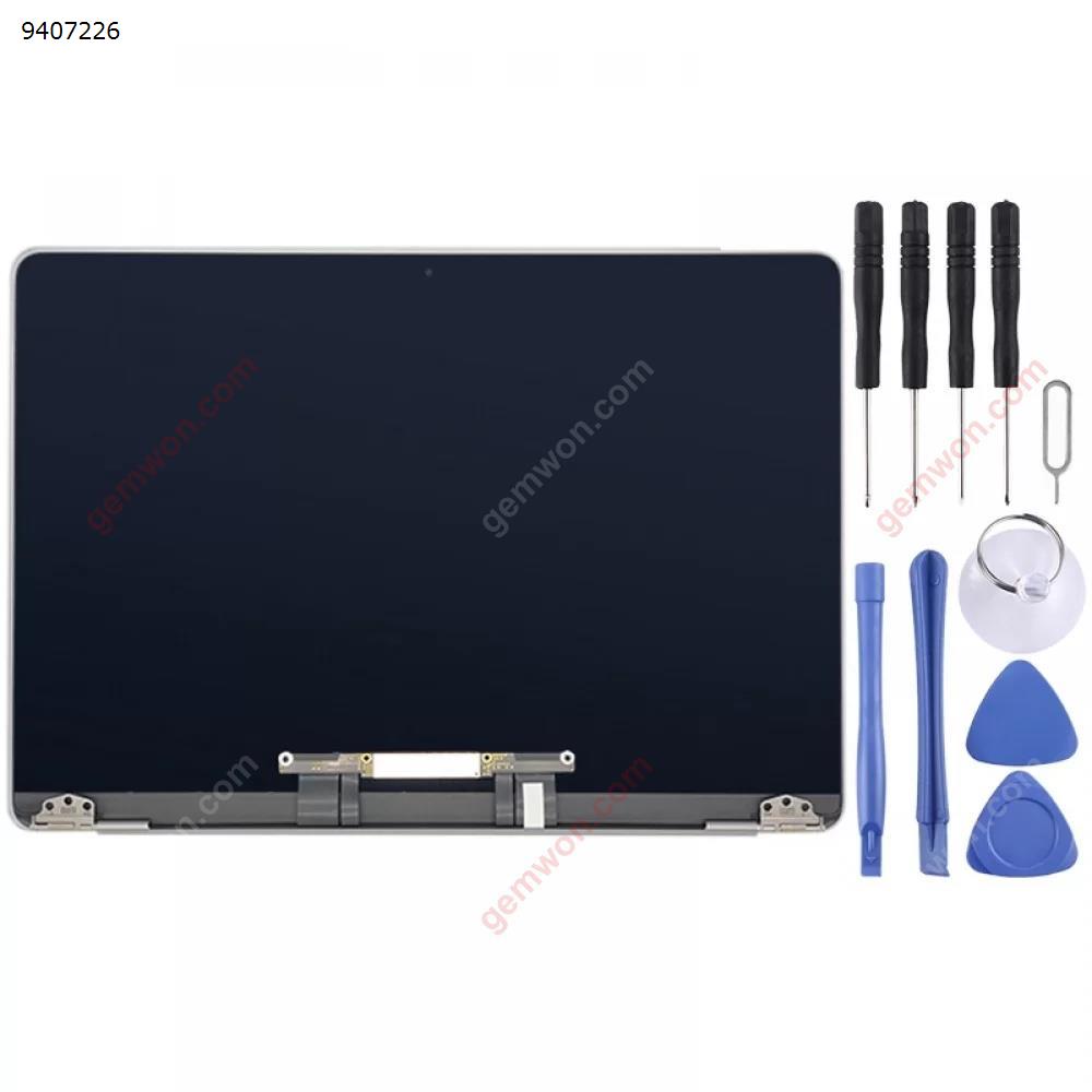 Picture of LCD Screen and Digitizer Full Assembly for Macbook Air New Retina 13 inch A1932 (2018) MRE82 EMC 3184 (Silver)