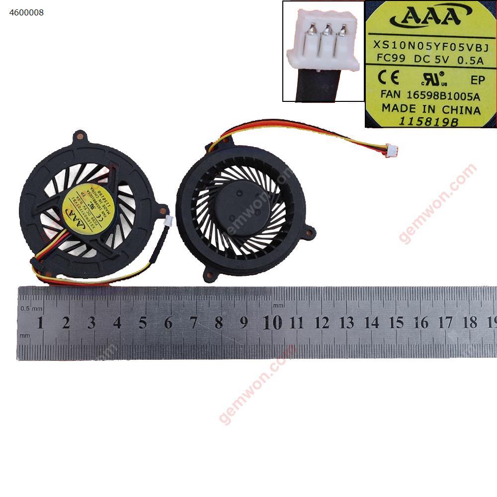 Picture of New Replacement CPU Cooling Fan For ASUS A8(3 Pin,OEM) KFB0505HHA UDQF2ZR04FAS Layout