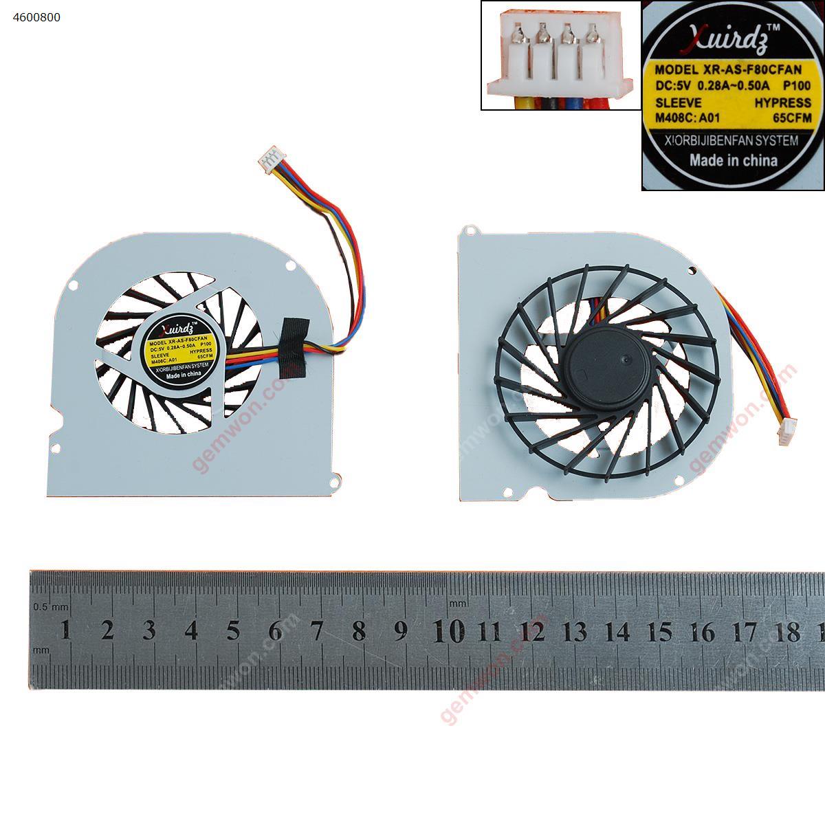 Picture of New Replacement CPU Cooling Fan For ASUS F80 X82 F81 F83 X88(OEM) DFS551005M30T UDQFRZH08CCM  DFS551305MC0T Layout