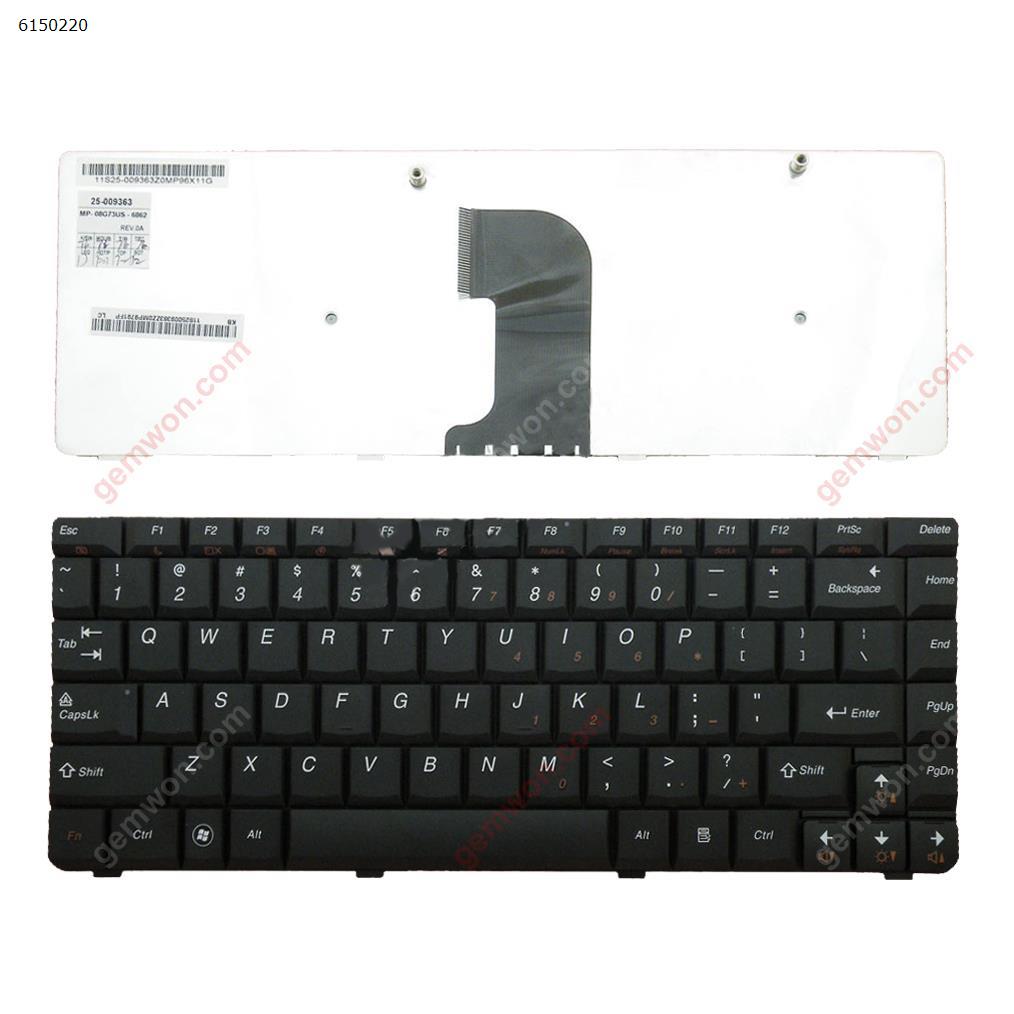 Picture of New Replacement Laptop Keyboard For LENOVO U450 E45 BLACK US Layout