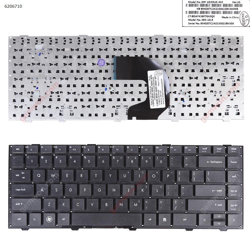 Picture of New Replacement Laptop Keyboard For HP 4440s 4440 4441 BLACK(Without FRAME) US Layout