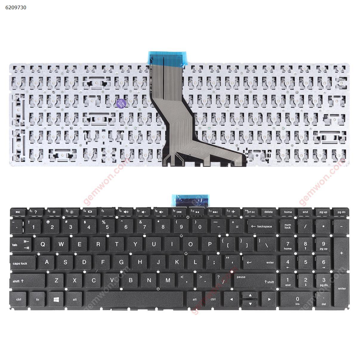 Picture of New Replacement Laptop Keyboard For HP Pavilion 15-BS BLACK (Without FRAME,Without Foil,Win8) US Layout