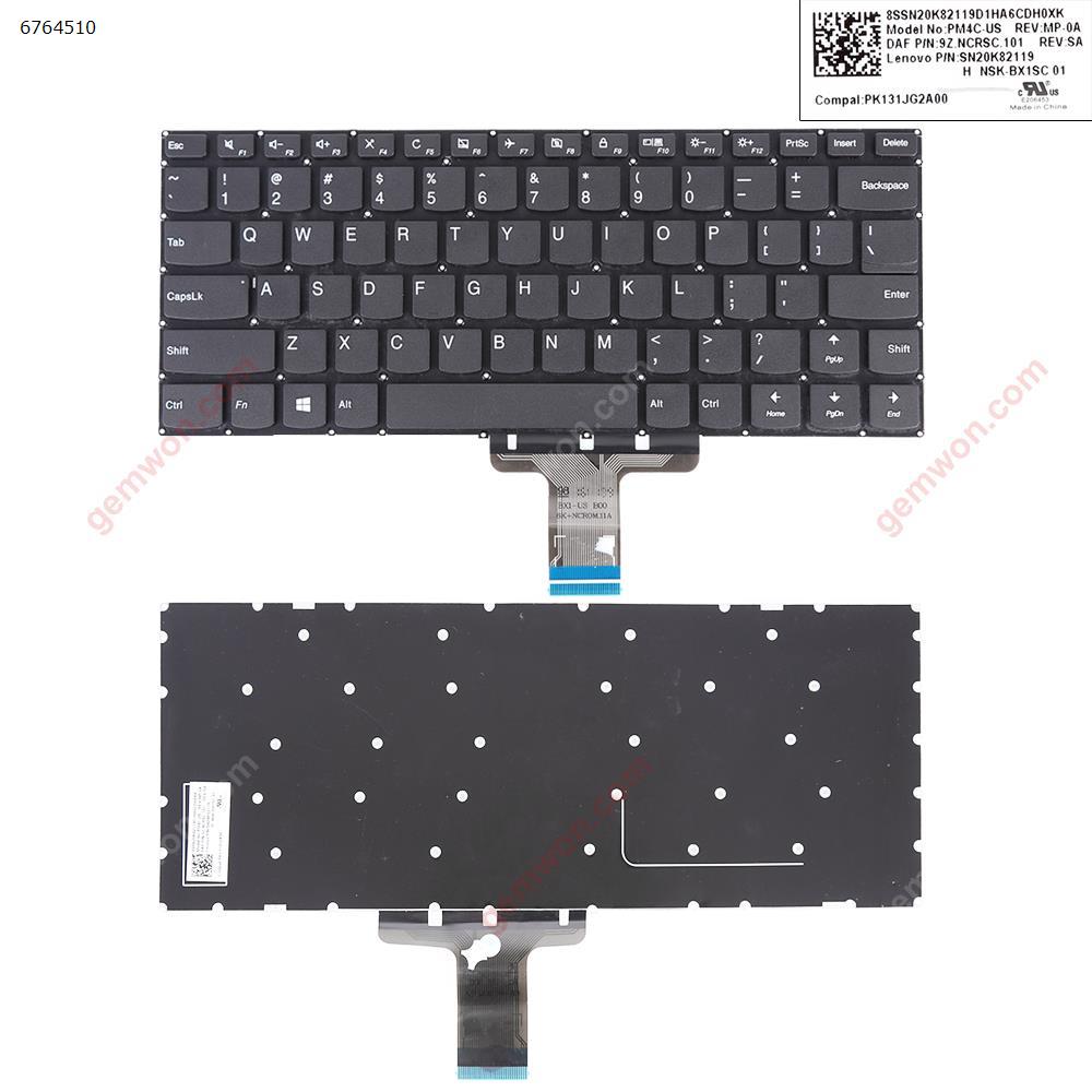 Picture of New Replacement Laptop Keyboard For lenovo Ideapad 310S-14 310S-14ISK 510S-14IKB 710S-14 BLACK win8(Without FRAME) US Layout