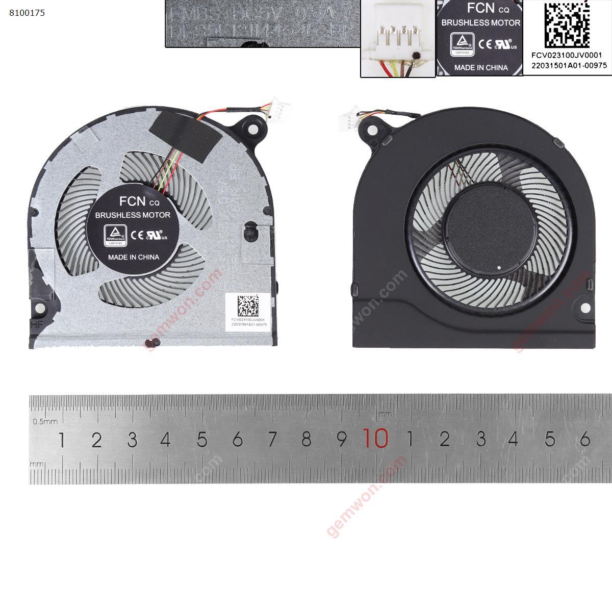 Picture of New Replacement CPU Cooling Fan For Acer SPIN5 SP513-55N-72d8 N19W3/54N-504C -41（ORG，Version 2） DFS5K12114464K Layout