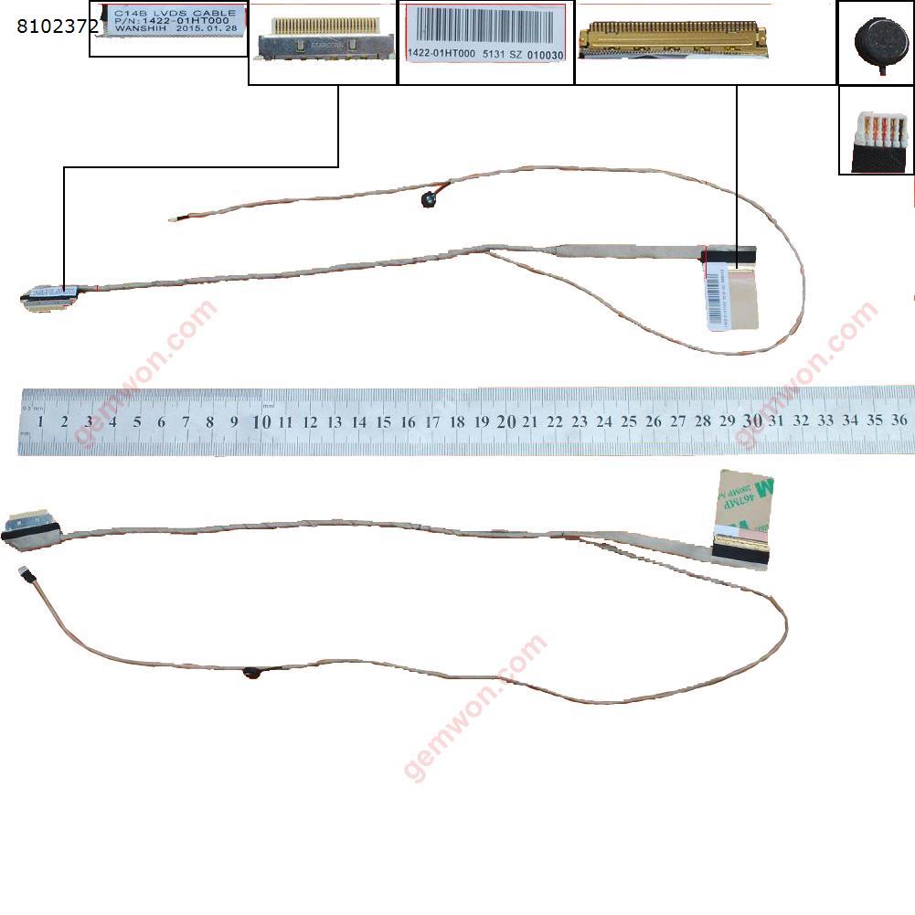 Picture of New LCD Display Screen Cable Replacement  For ASUS C14B，ORG