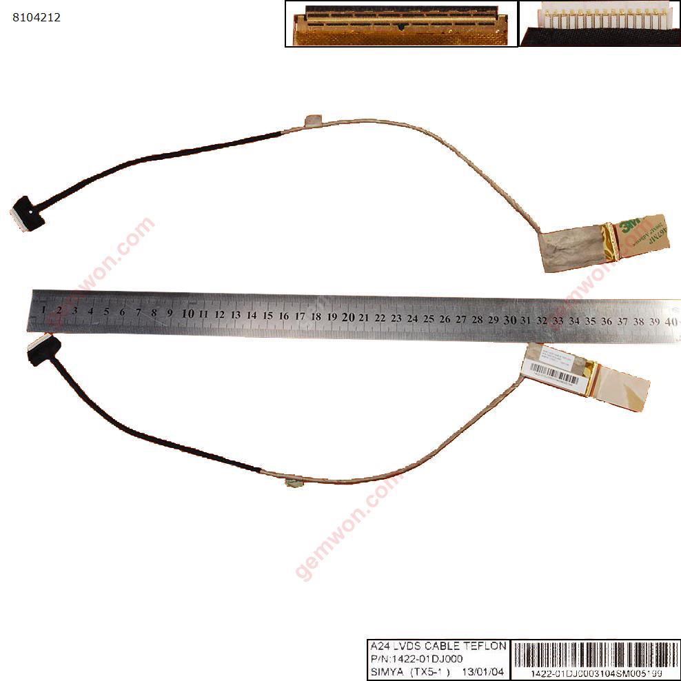 Picture of New LCD Display Screen Cable Replacement  For Medion Akoya E4212 MD98710 ASUS A24