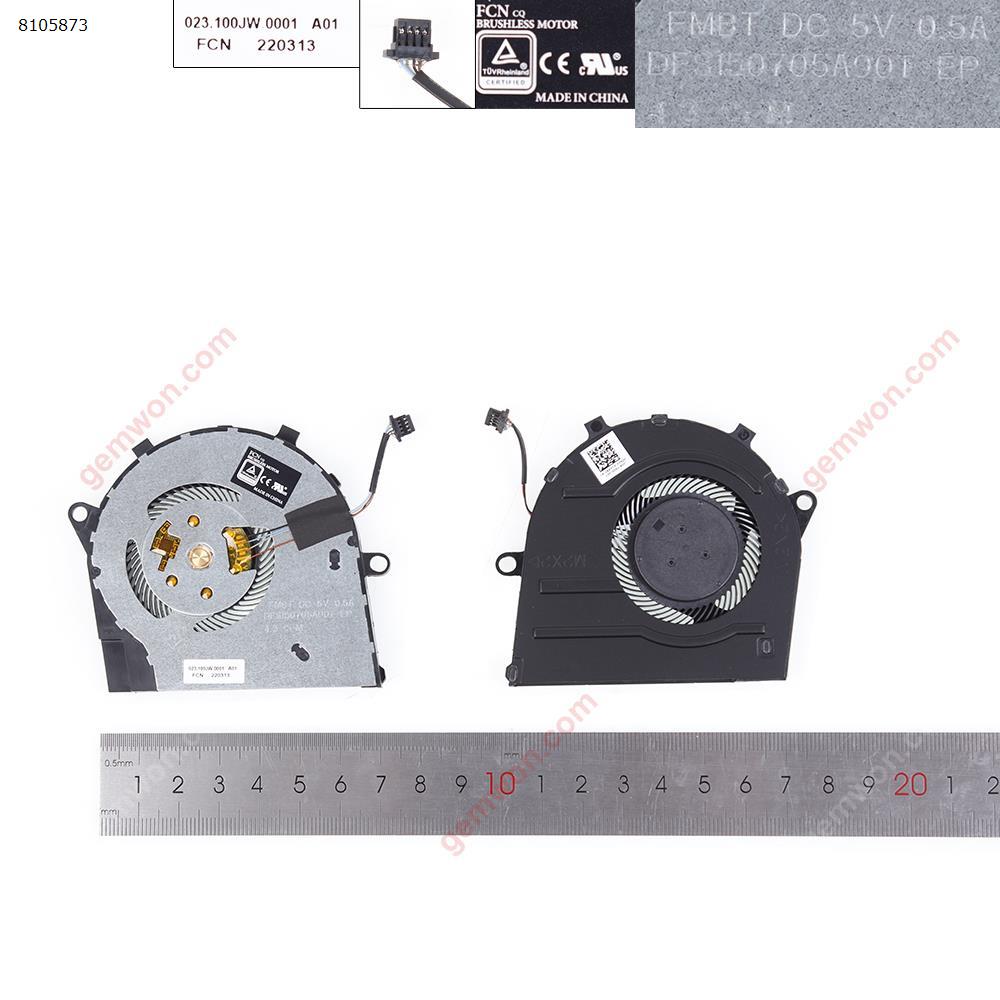 Picture of New Replacement CPU Cooling Fan For DELL Inspiron 14 5401 5402 5405 5408 5409 CPU fan ORG. 0R6YTH Layout