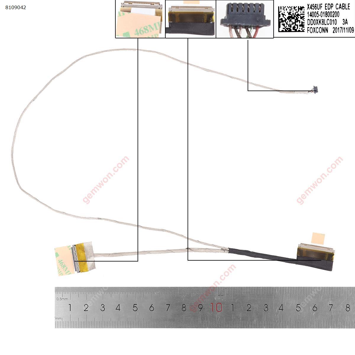 Picture of New LCD Display Screen Cable Replacement  For ASUS X456 X456U/UF/UV/UQ/UB F456U A456U R457UR/UF .