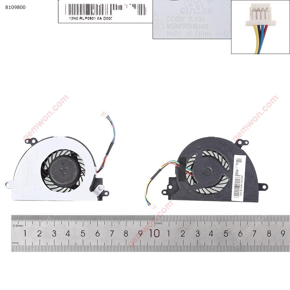 Picture of New Replacement CPU Cooling Fan For ASUS X453 X553 (Original) Disassemble NEW 90%. KSB0505HBA02 070V1-C3MF6020-S9A MF60070V1-C320-S9A Layout