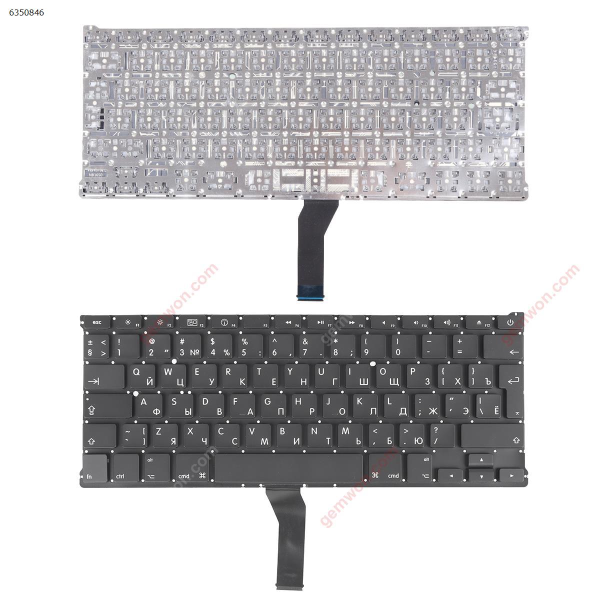 Picture of New Replacement Laptop Keyboard For APPLE Macbook Air A1369 13" BLACK(For 2010，without Backlit) RU Layout