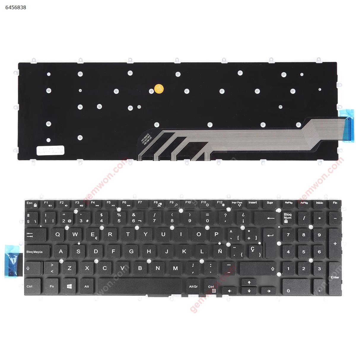 Picture of New Replacement Laptop Keyboard For Dell Inspiron 15-7566 7567 5567 5568 BLACK （Without FRAME,OEM）WIN8 SP Layout