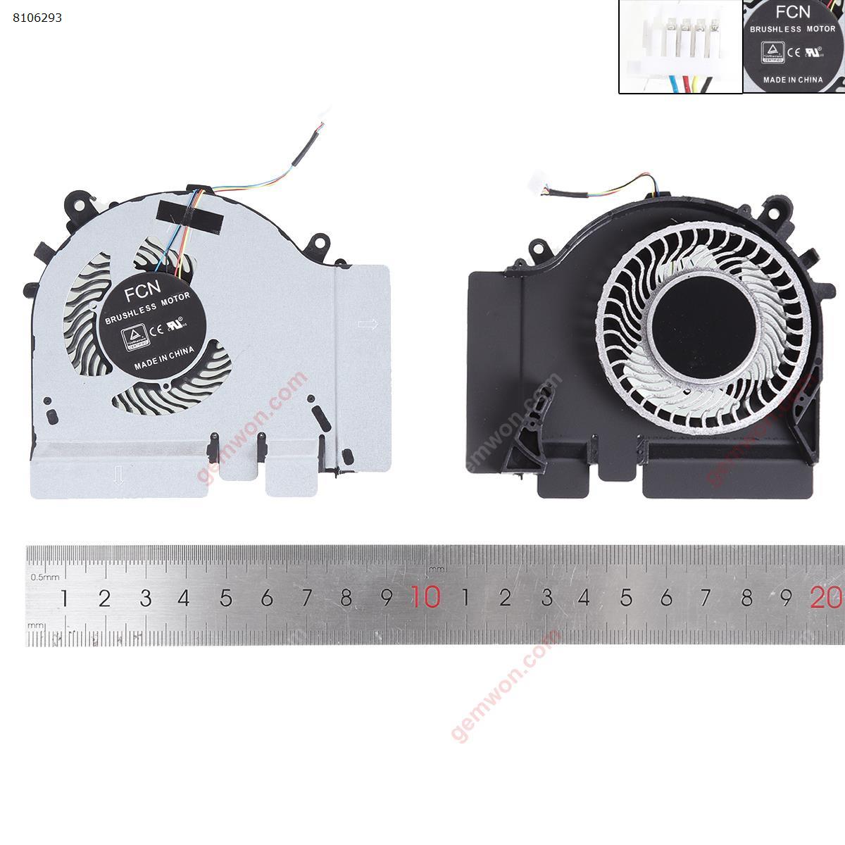 Picture of New Replacement CPU Cooling Fan For Xiaomi Pro 15.6" GTX Version，GTX1050 5V(Left side，High copy）. N/A Layout