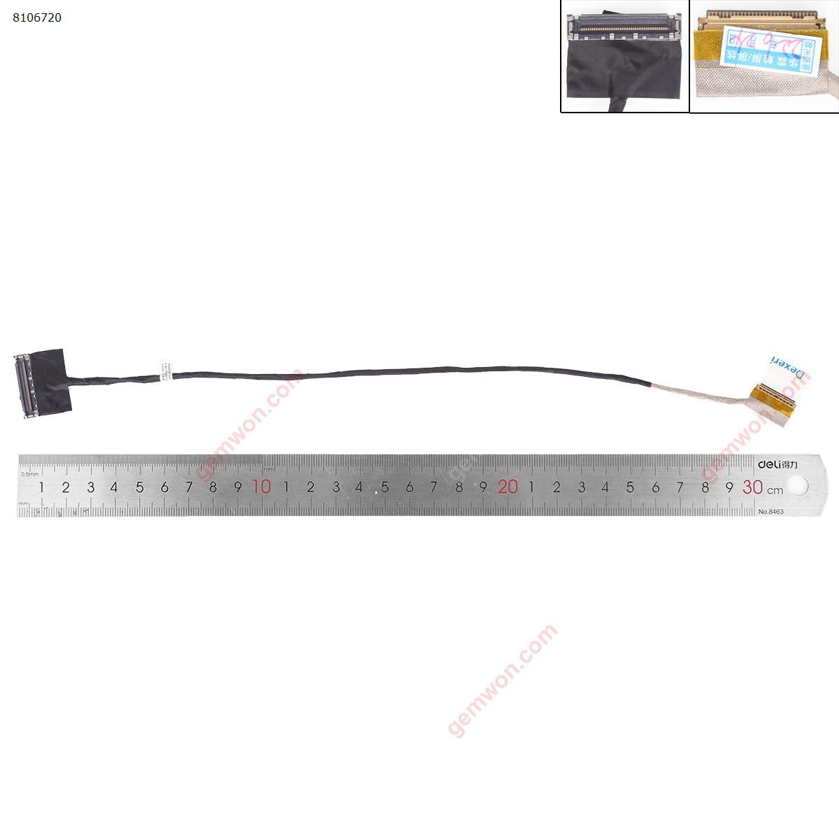 Picture of New LCD Display Screen Cable Replacement  For For Clevo P640 P640RE LCD LVDS LED video screen cable 30-pin.